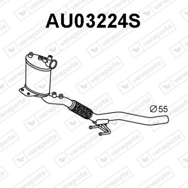 Filtry cząstek stałych DPF AUDI / SEAT / SKODA / VOLKSWAGEN - 1K0254700EX-SIC 1K0254700JX-SIC 1K0254700NX-SIC