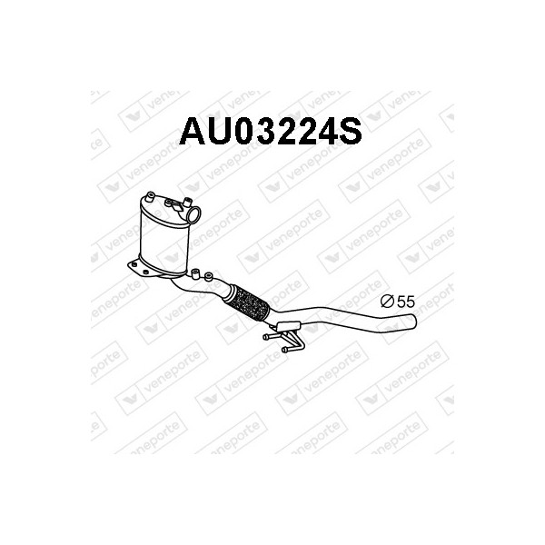 Filtry cząstek stałych DPF AUDI / SEAT / SKODA / VOLKSWAGEN - 1K0254700EX 1K0254700JX 1K0254700NX