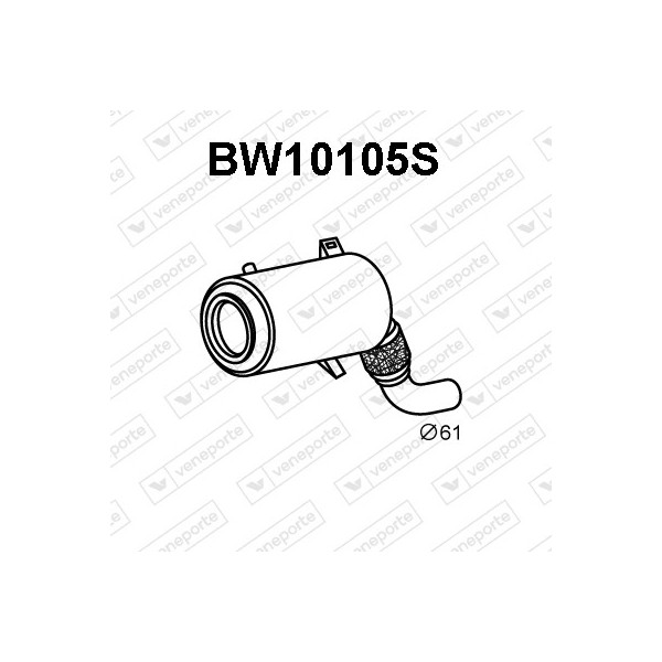 Filtry cząstek stałych DPF BMW - 18300445327 18304717412 18304717414