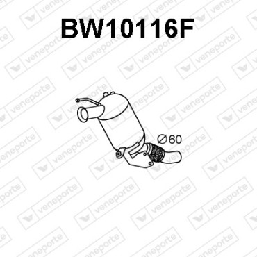 Filtry cząstek stałych DPF BMW - 18307798307  
