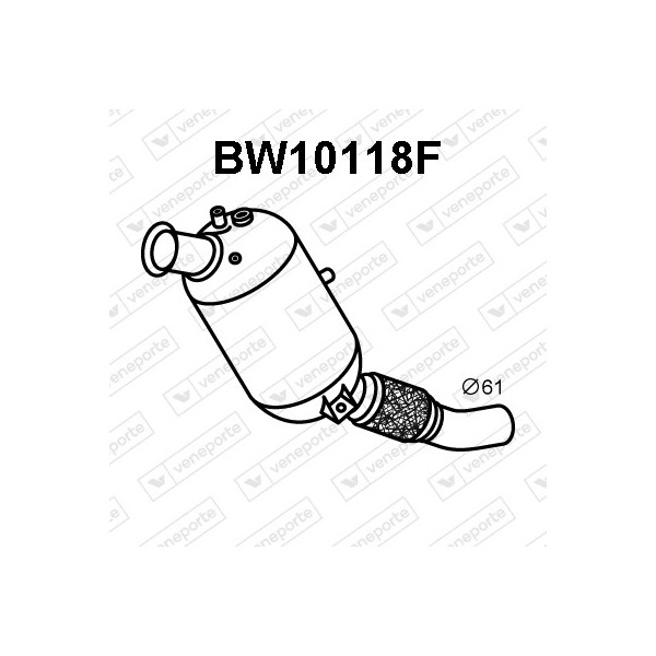 Filtry cząstek stałych DPF BMW - 18307823496 18308508993 18308508994