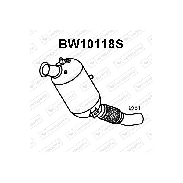 Filtry cząstek stałych DPF BMW - 18307823496 18308508993 18308508994