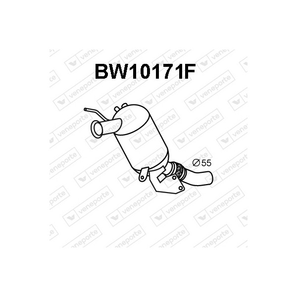 Filtry cząstek stałych DPF BMW - 18307798309  