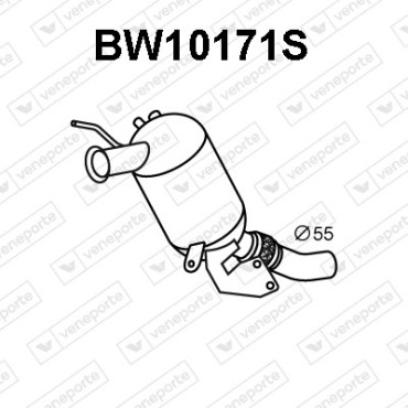Filtry cząstek stałych DPF BMW - 18307798309