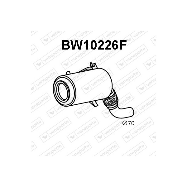 Filtry cząstek stałych DPF BMW - 18307796215 18307807474 18307812880