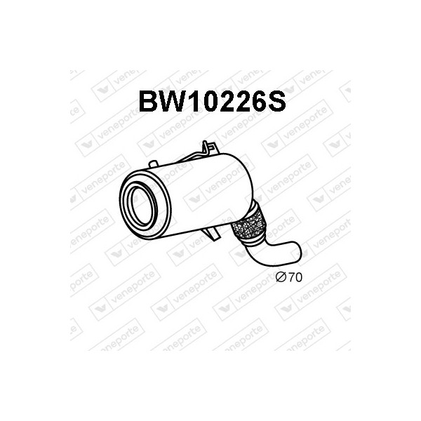Filtry cząstek stałych DPF BMW - 18307796215-SIC 18307807474-SIC 18307812880-SIC