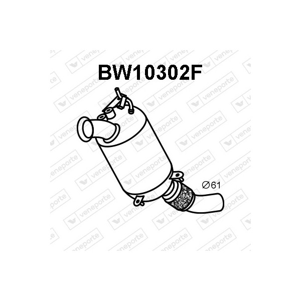 Filtry cząstek stałych DPF BMW - 18308514484 18308514485 18308514486