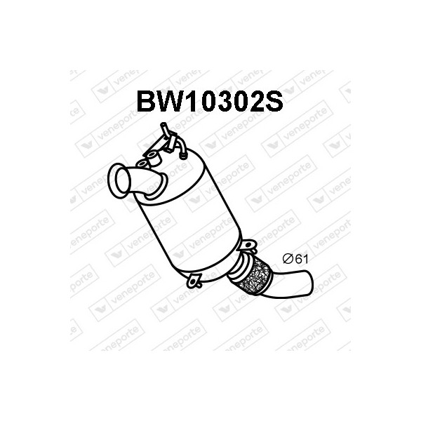 Filtry cząstek stałych DPF BMW - 18308514484-SIC 18308514485-SIC 18308514486-SIC