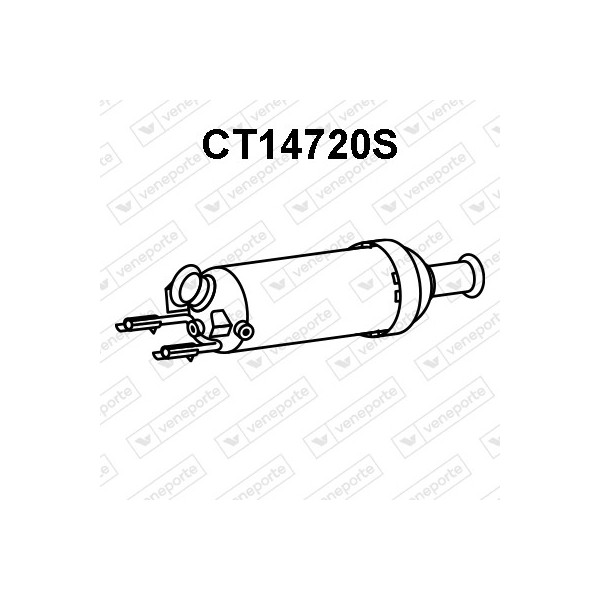 Filtry cząstek stałych DPF CITROËN / MITSUBISHI / PEUGEOT - 1583A016 1583A083 1731QK