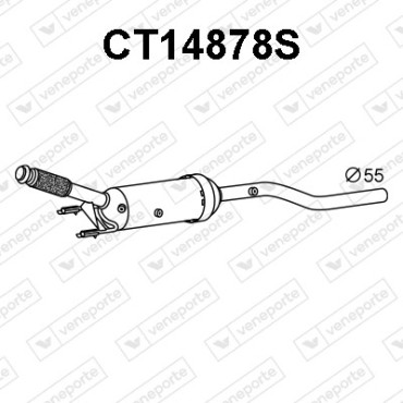 Filtry cząstek stałych DPF CITROËN / PEUGEOT - 1606411080 1606411280 1606601480