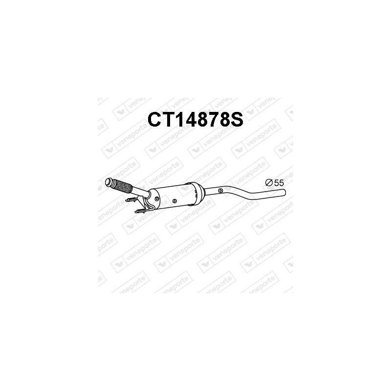 Filtry cząstek stałych DPF CITROËN / PEUGEOT - 1606411080-DPF-HS 1606411280-DPF-HS 1606601480-DPF-HS