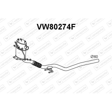 Filtry cząstek stałych DPF AUDI / VOLKSWAGEN - 5N0254700CX 5N0254700EX 5N0254700GX