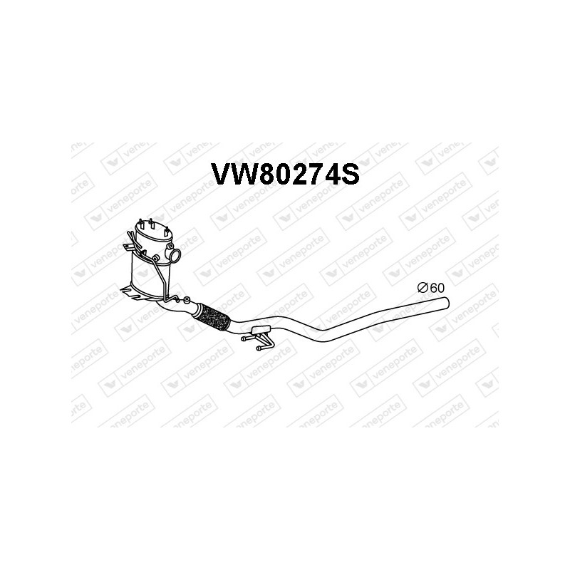 Filtry cząstek stałych DPF AUDI / VOLKSWAGEN - 5N0254700CX 5N0254700EX 5N0254700GX