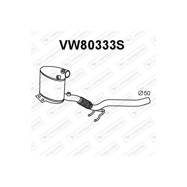 Filtry cząstek stałych DPF SEAT / SKODA / VOLKSWAGEN - 6R0254700PX JZW254702BX