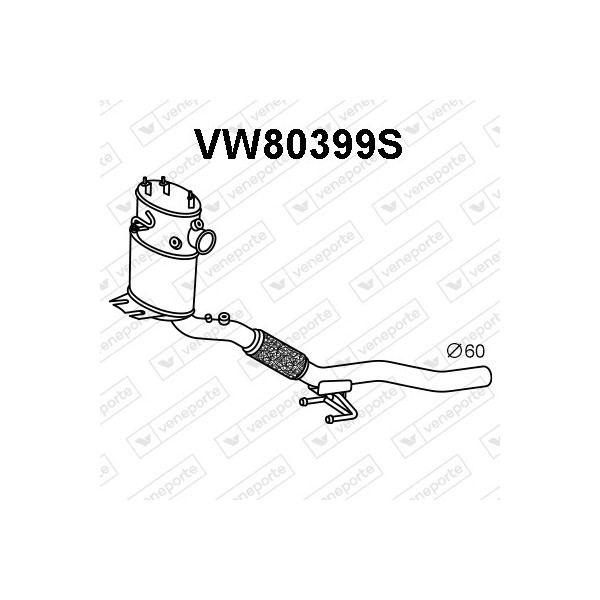 Filtry cząstek stałych DPF AUDI / SEAT / SKODA / VOLKSWAGEN - 1K0253058DN 1K0253058LG 1K0254704RX