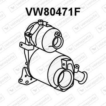 Filtry cząstek stałych DPF AUDI / SEAT / SKODA / VOLKSWAGEN - 04L131601GX 04L131601HX 04L131602EX