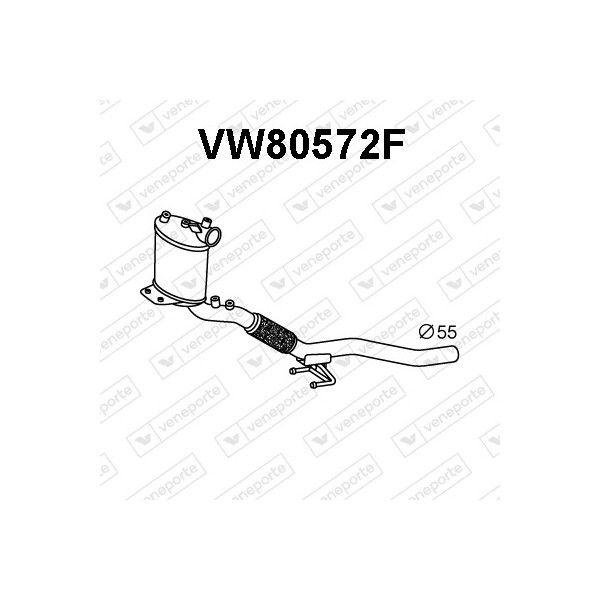 Filtry cząstek stałych DPF AUDI / SEAT / SKODA / VOLKSWAGEN - 1K0254700QX 1K0254702HX 1K0254703DX