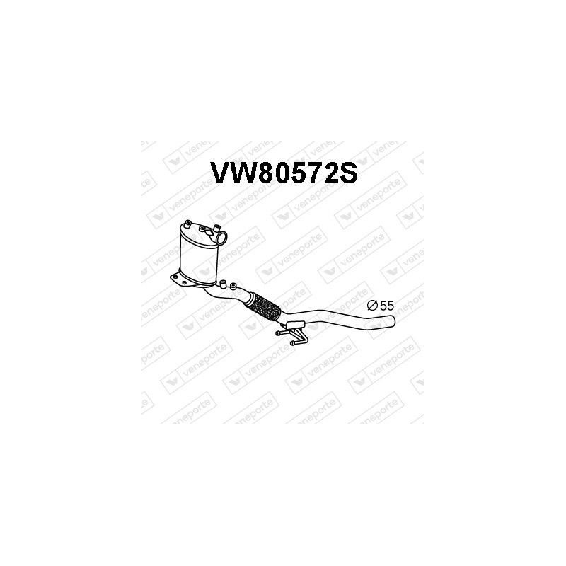 Filtry cząstek stałych DPF AUDI / SEAT / SKODA / VOLKSWAGEN - 1K0254700QX 1K0254702HX 1K0254703DX