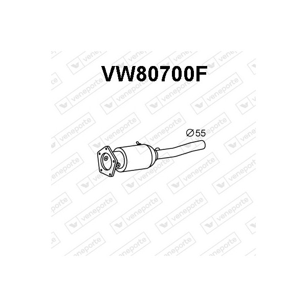 Filtry cząstek stałych DPF SEAT / VOLKSWAGEN - 7M3254800C  