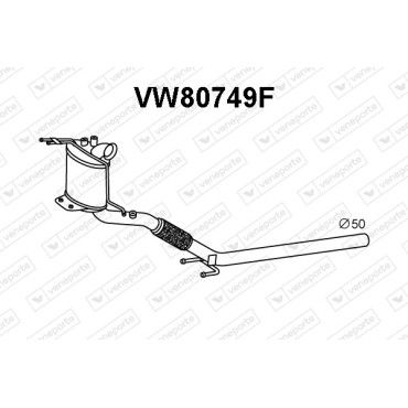 Filtry cząstek stałych DPF SEAT / SKODA / VOLKSWAGEN - 6Q0254700AX 6Q0254700CX 
