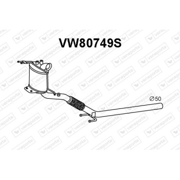 Filtry cząstek stałych DPF SEAT / SKODA / VOLKSWAGEN - 6Q0254700AX 6Q0254700CX