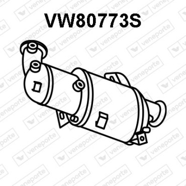 Filtry cząstek stałych DPF VOLKSWAGEN - 7E0254700BX-SIC 7E0254700CX-SIC 7E0254700DX-SIC