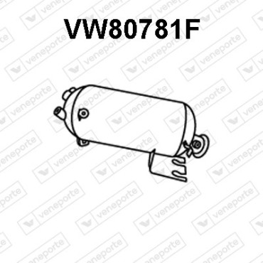 Filtry cząstek stałych DPF VOLKSWAGEN - 7H0254700HV 7H0254700HX 7H0254700JX