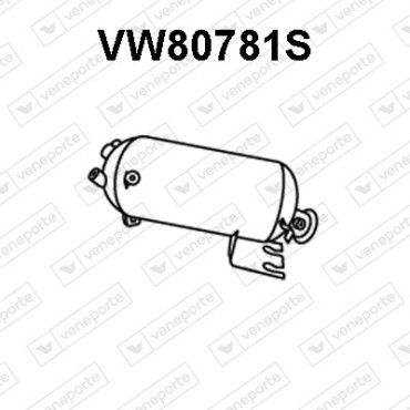 Filtry cząstek stałych DPF VOLKSWAGEN - 7H0254700HV-SIC 7H0254700HX-SIC 7H0254700JX-SIC