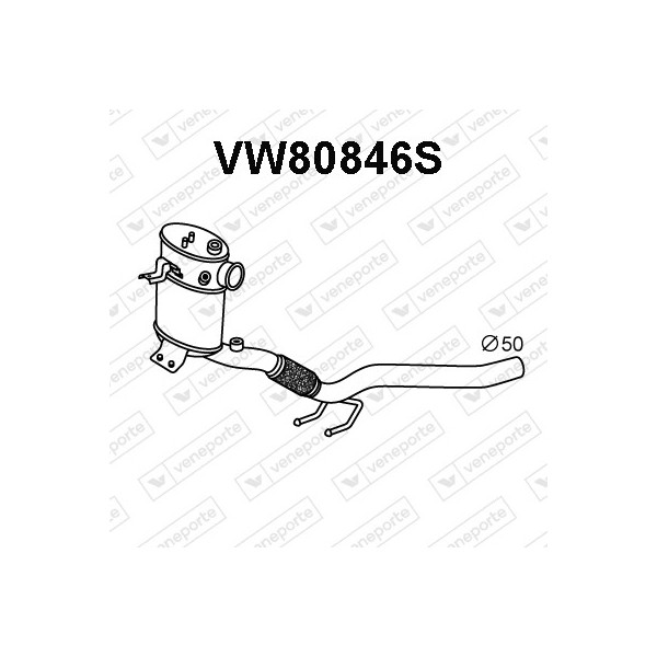 Filtry cząstek stałych DPF AUDI / SEAT / SKODA / VOLKSWAGEN - 6R0254700EX-SIC JZW254702X-SIC 