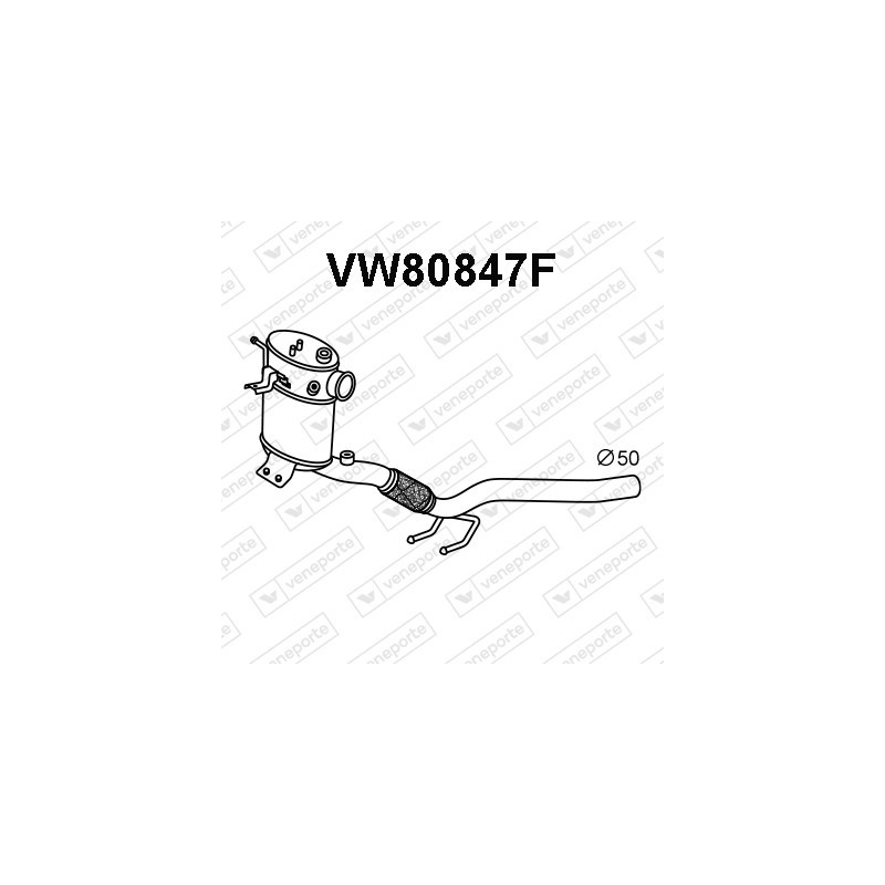 Filtry cząstek stałych DPF AUDI / SEAT / SKODA / VOLKSWAGEN - 6R0254700MX JZW254702AX 