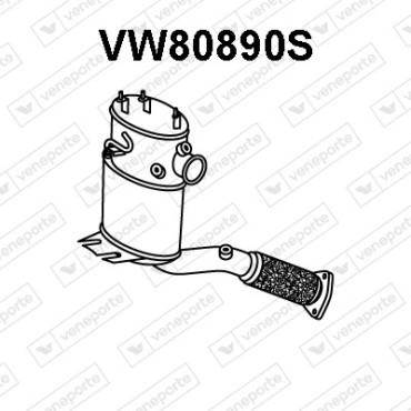 Filtry cząstek stałych DPF SEAT / VOLKSWAGEN - 7N0253053BX-SIC  