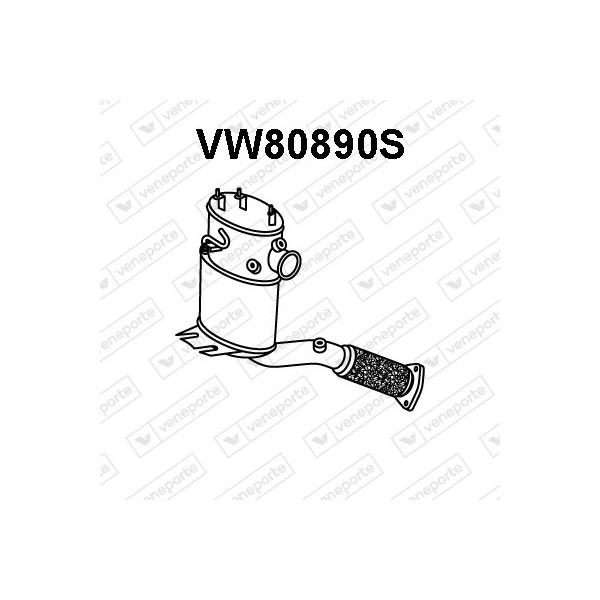 Filtry cząstek stałych DPF SEAT / VOLKSWAGEN - 7N0253053BX-SIC  