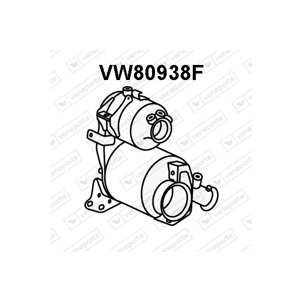 Filtry cząstek stałych DPF AUDI / SEAT / SKODA / VOLKSWAGEN - 04L131601KX 04L131602FX 04L131606NX
