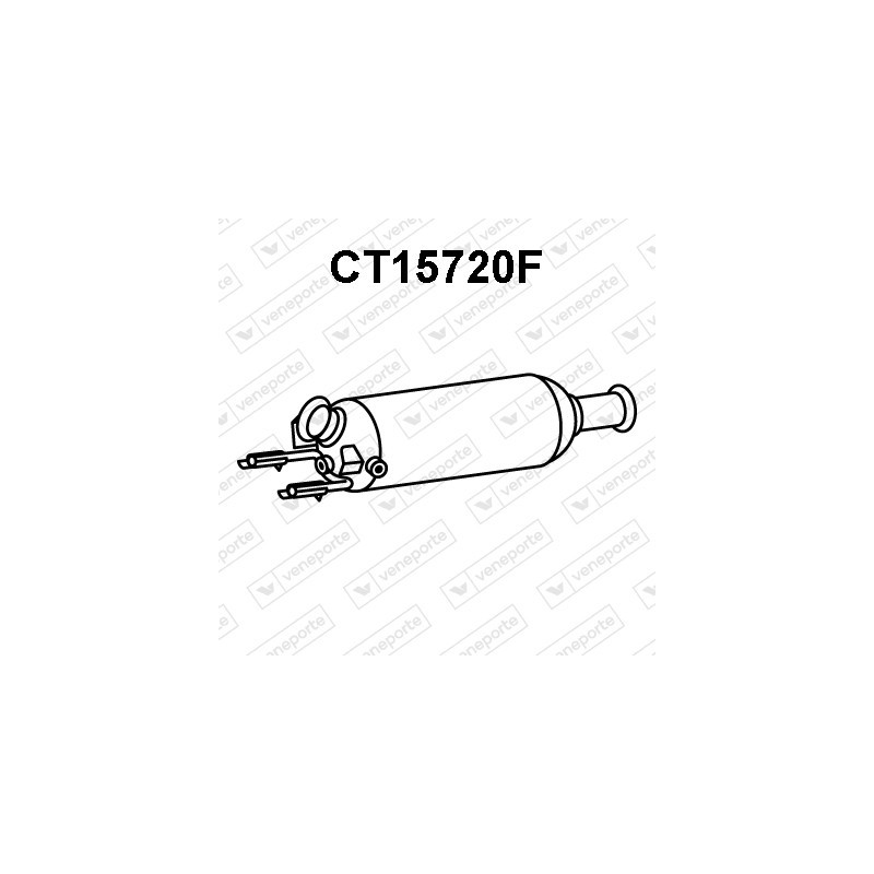 Filtry cząstek stałych DPF CITROËN / MITSUBISHI / PEUGEOT - 1583A016 1583A083 1731QK
