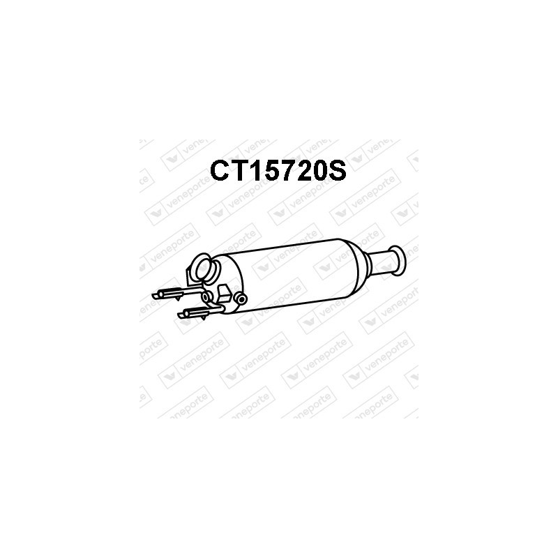 Filtry cząstek stałych DPF CITROËN / MITSUBISHI / PEUGEOT - 1583A016-SIC 1583A083-SIC 1731QK-SIC