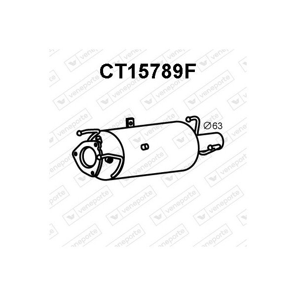 Filtry cząstek stałych DPF CITROËN / FIAT / PEUGEOT - 1356537080 1360271080 1367601080