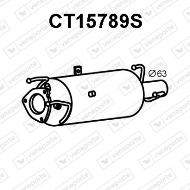 Filtry cząstek stałych DPF CITROËN / FIAT / PEUGEOT - 1356537080 1360271080 1367601080