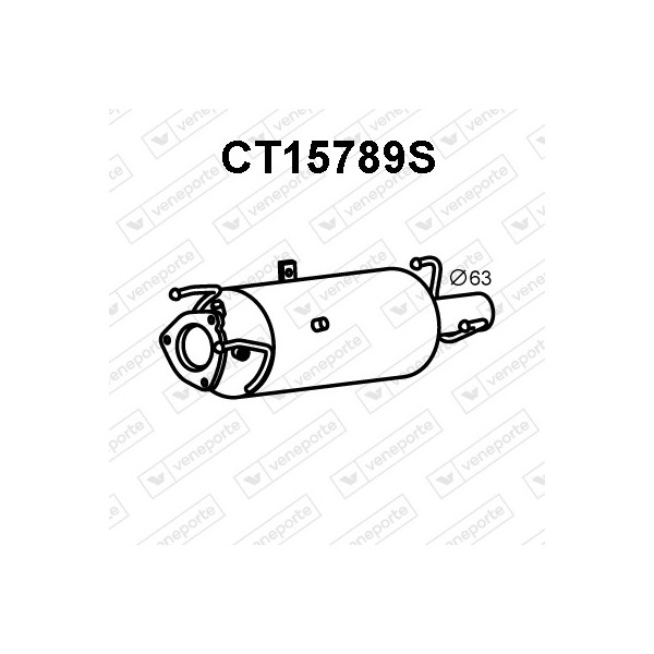 Filtry cząstek stałych DPF CITROËN / FIAT / PEUGEOT - 1356537080 1360271080 1367601080