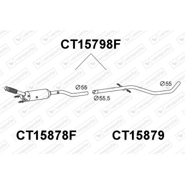 Filtry cząstek stałych DPF CITROËN / PEUGEOT - 1606411080 1606601480 1608405380