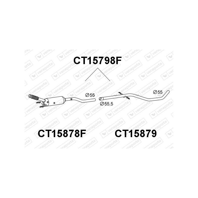 Filtry cząstek stałych DPF CITROËN / PEUGEOT - 1606411080 1606601480 1608405380