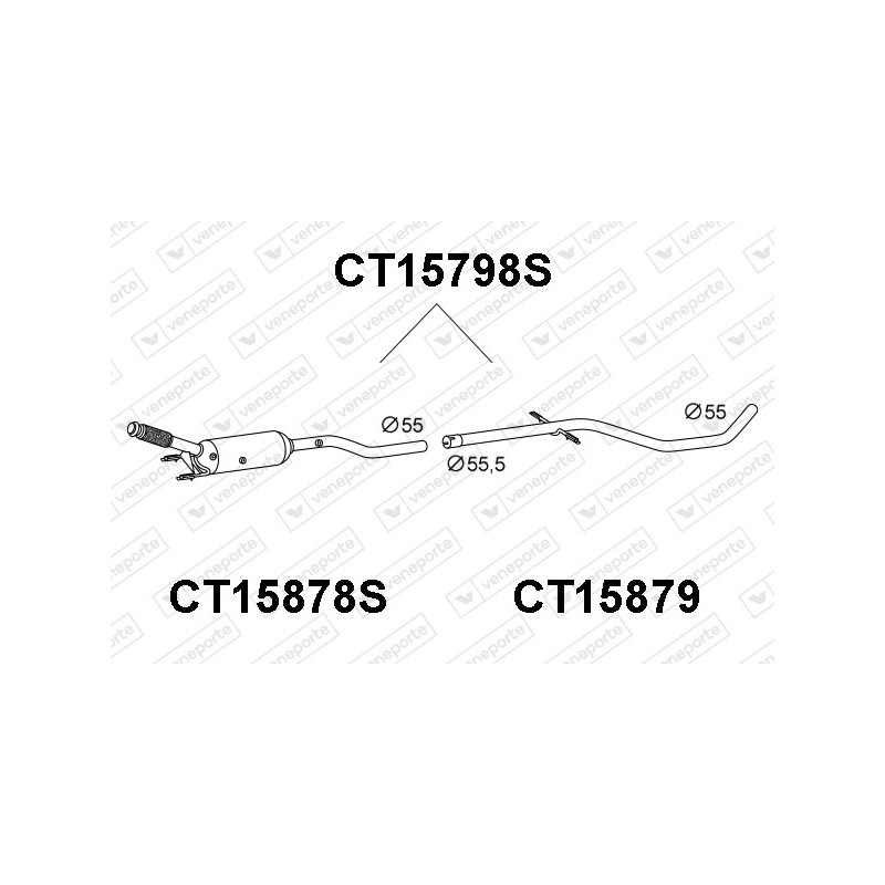 Filtry cząstek stałych DPF CITROËN / PEUGEOT - 1606411080 1606601480 1608405380