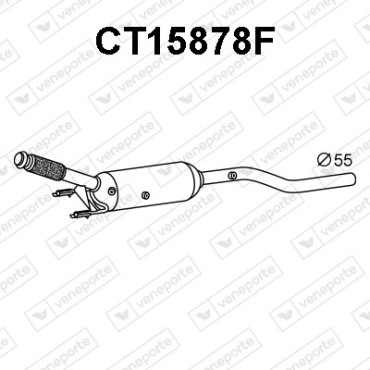 Filtry cząstek stałych DPF CITROËN / PEUGEOT - 1606411080-DPF 1606411280-DPF 1606601480-DPF