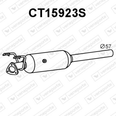 Filtry cząstek stałych DPF CITROËN / PEUGEOT - 1606604680