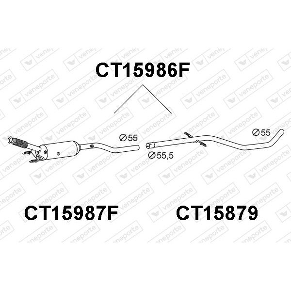 Filtry cząstek stałych DPF CITROËN / PEUGEOT - 1606411480 1606607180 1607187080