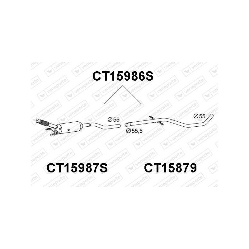 Filtry cząstek stałych DPF CITROËN / PEUGEOT - 1606411480 1606607180 1607187080