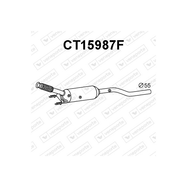 Filtry cząstek stałych DPF CITROËN / PEUGEOT - 1606411480-DPF 1606411880-DPF 1606607180-DPF