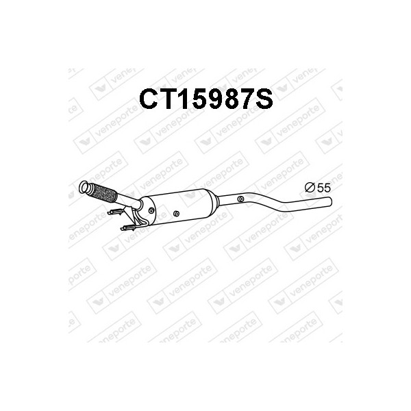 Filtry cząstek stałych DPF CITROËN / PEUGEOT - 1606411480-DPF-SIC 1606411880-DPF-SIC 1606607180-DPF-SIC