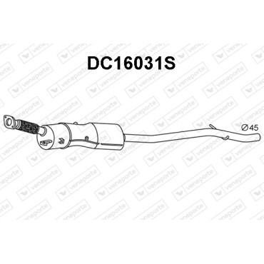 Filtry cząstek stałych DPF DACIA / RENAULT - 200101259R