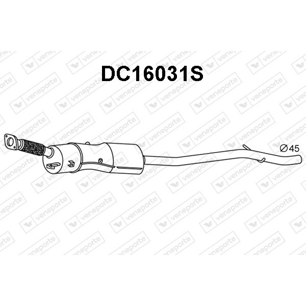 Filtry cząstek stałych DPF DACIA / RENAULT - 200101259R-SIC  