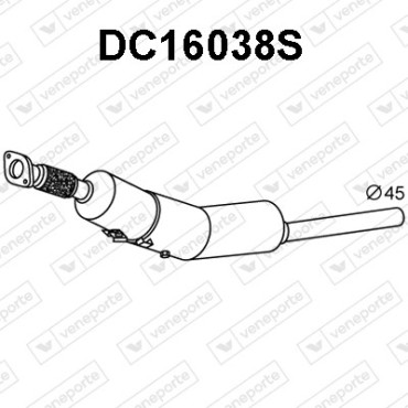 Filtry cząstek stałych DPF DACIA - 200102271R-SIC 200106590R-SIC 200107822R-SIC